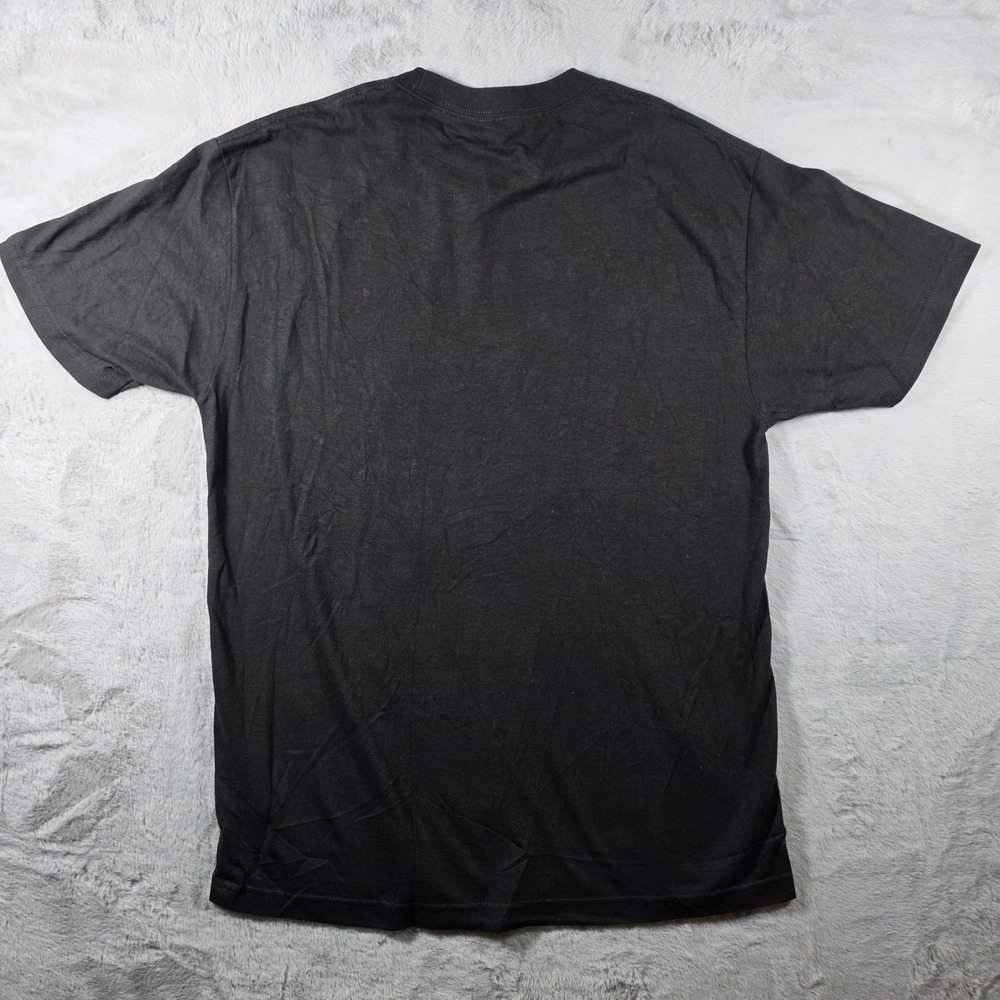 Alstyle Graphic T Shirt Mens Large Black Magic Star Rabbit Hat Novelty Tee - Picture 3 of 6